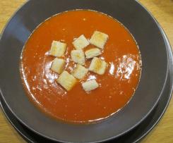 Tomatensuppe, Rezept von meiner Oma