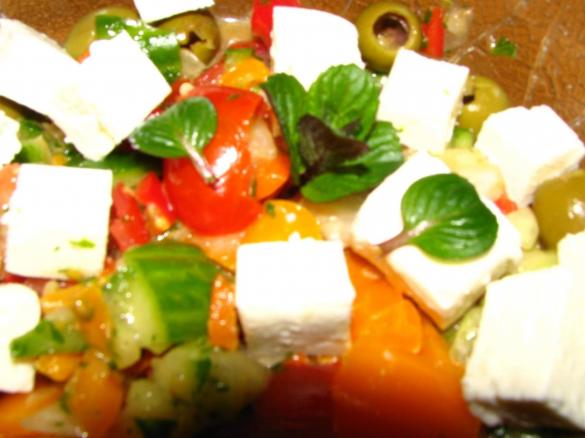 Bauernsalat türkischer bzw. griechischer