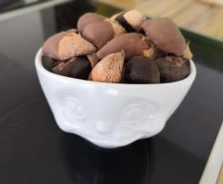 Schokolierte Bananen-Brot Happen