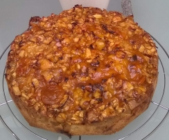 Apfelkuchen mit Aprikosenguß