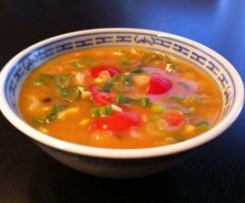Linsensuppe mit Kokos