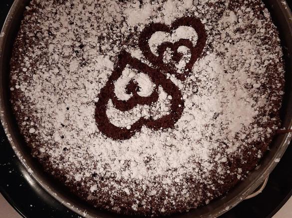 Kleine Lebkuchen-Torte