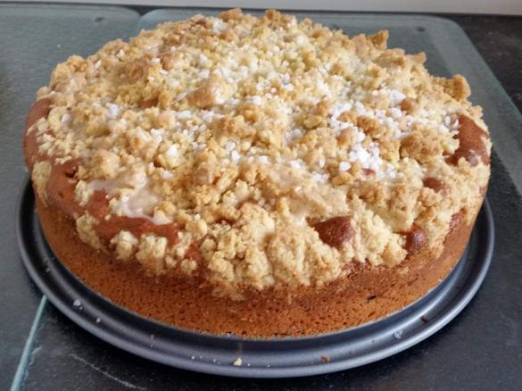 Kirsch Kuchen mit Streusel