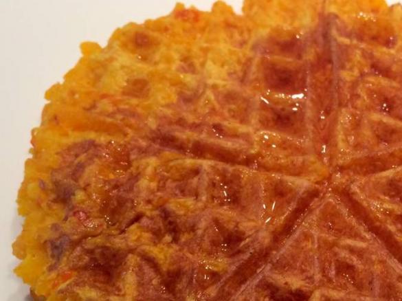 Süße Kürbiswaffeln (WW- und Diät-geeignet)