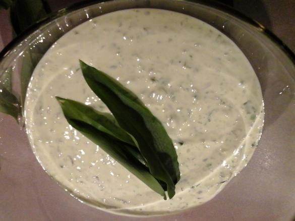 Sehr leckerer Bärlauch-Quark