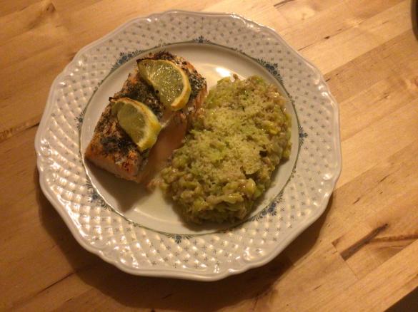 Bayrisches Risotto mit Dinkelreis und Wirsing