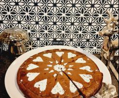 Flacher saftiger Schokoladen - Dessert - Kuchen