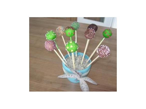 Cake Pops, Kuchen am Stiel
