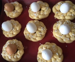 Osternest/Osterbrot
