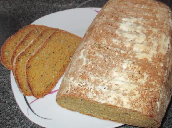 Kürbis Brot