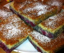 Mohn-Kirschkuchen