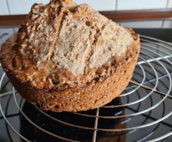 Einfaches Weizen-Vollkornbrot