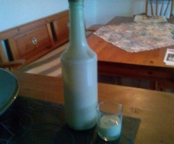 Schokoladenlikoer braun oder weiß