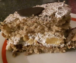 Nusstorte wie mit Toffifee aber Vegan