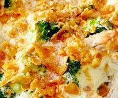 Hähnchen-Brokkoli-Auflauf