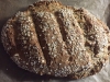 saftiges Brot mit Schmand