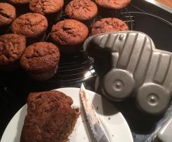 Kirsch-Schoko Muffins