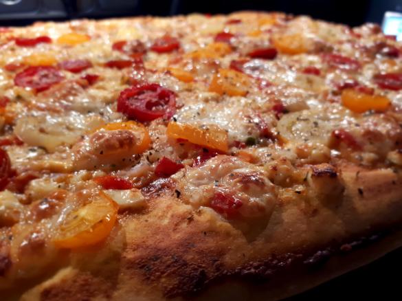 Flammkuchen Tomate-Feta