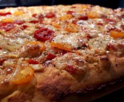 Flammkuchen Tomate-Feta