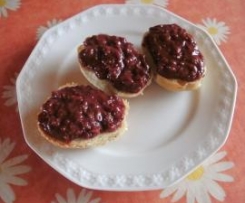 Schoko-Kirsch-Konfitüre