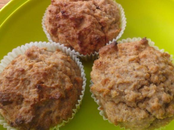 Bananenmuffins Ei- und Zuckerfrei für Kleinkinder