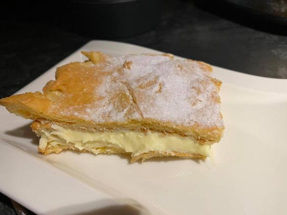 Karpatka (polnischer Windbeutelkuchen)