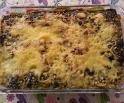 Spätzle-Spinat Auflauf