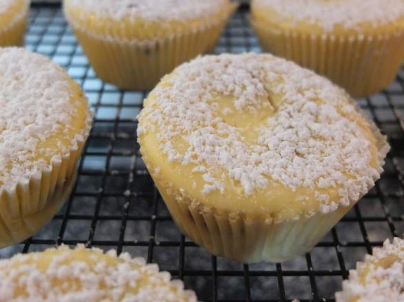 Schnelle Käsekuchen-Muffins - für Käsekuchenliebhaber