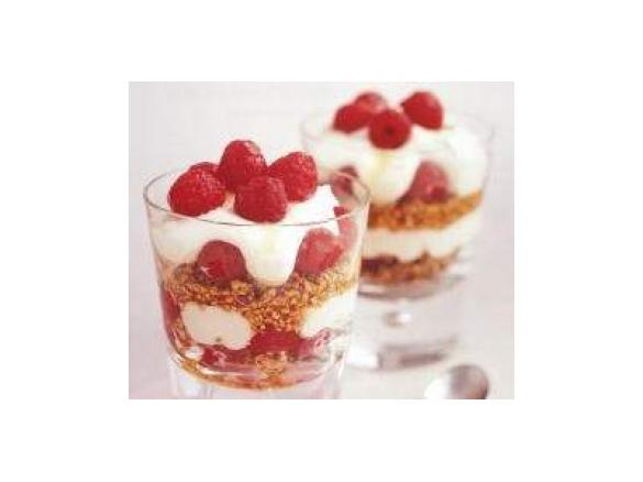 Cranachan (SChottisches Himbeer Dessert