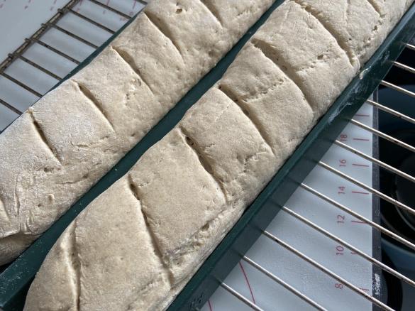 Roggen-Baguettes