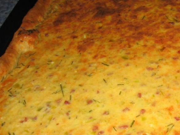 Zwiebel-Lauch-Quiche