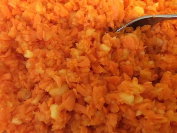 Variation Möhrensalat