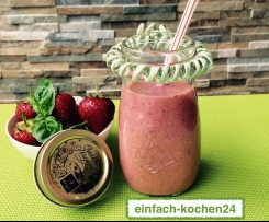 Erdbeeren-Smoothie,  Vegan