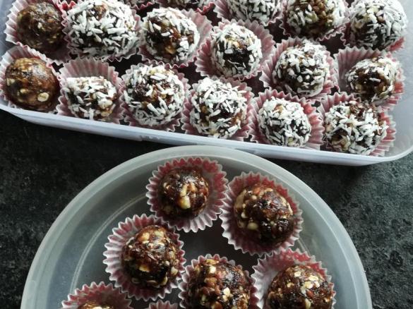 Energiekugeln Müsli-Nuss-Kugeln