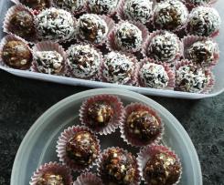 Energiekugeln Müsli-Nuss-Kugeln