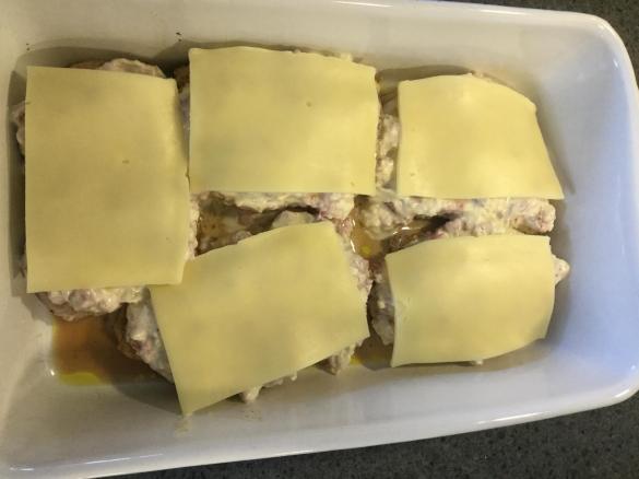 Schnitzel Elsässer Art mit Ofenkartoffeln