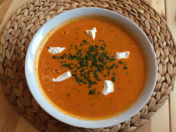 Indische Tomatensuppe