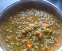 Veganer Linseneintopf