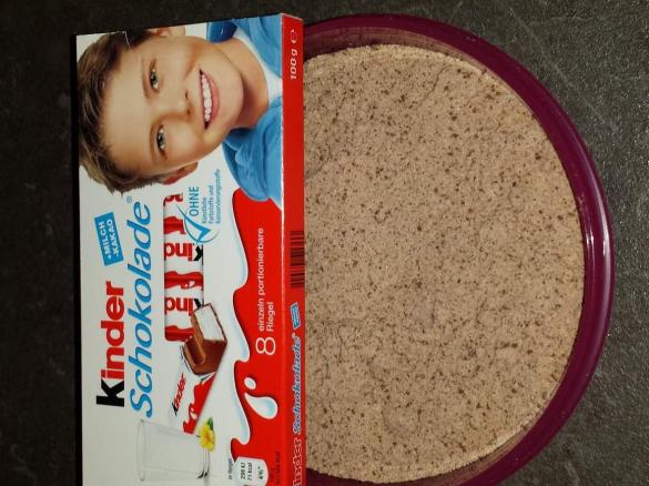 Kinderschokoladen-Cappuccino-Pulver