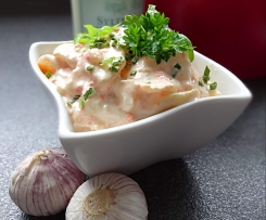 Kartoffelsalt mit Räucher-Lachs