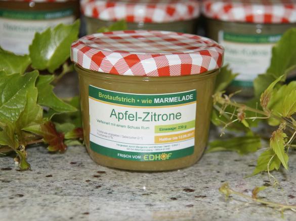 Apfel-Zitronenmarmelade