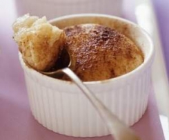 Apfeldessert mit "Hafercrossies"
