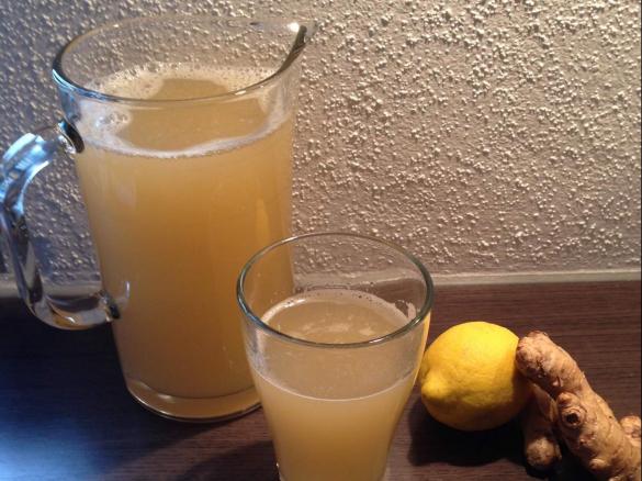Winterwärmer (Zitrone-Ingwer)