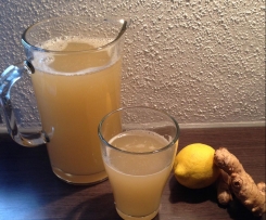 Winterwärmer (Zitrone-Ingwer)