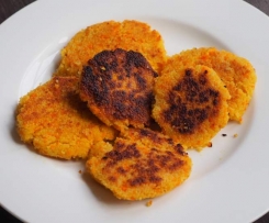 Couscous-Möhren-"Frikadellen"