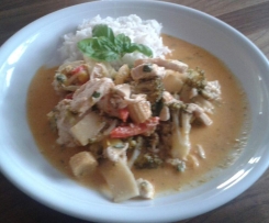 Rotes Thai-Curry (nach einem Chefkoch-Rezept)
