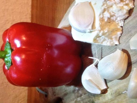 Paprika Aufstrich , Feta - Dip * super-lecker*