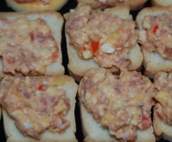 Toastaufstrich Käse salami