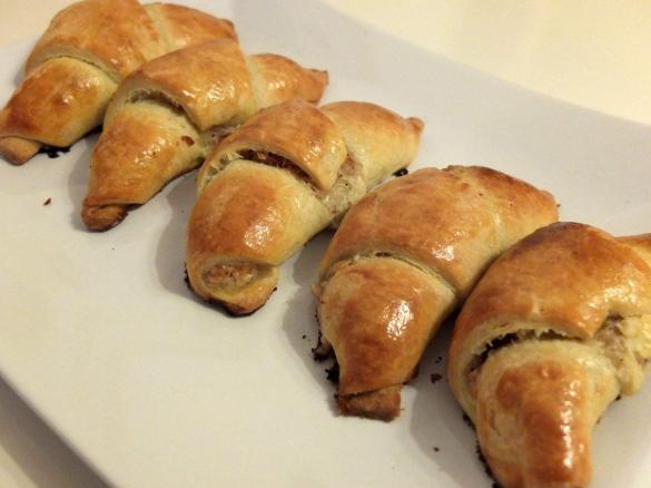 Schinken-Käse-Hörnchen