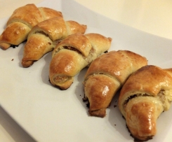 Schinken-Käse-Hörnchen